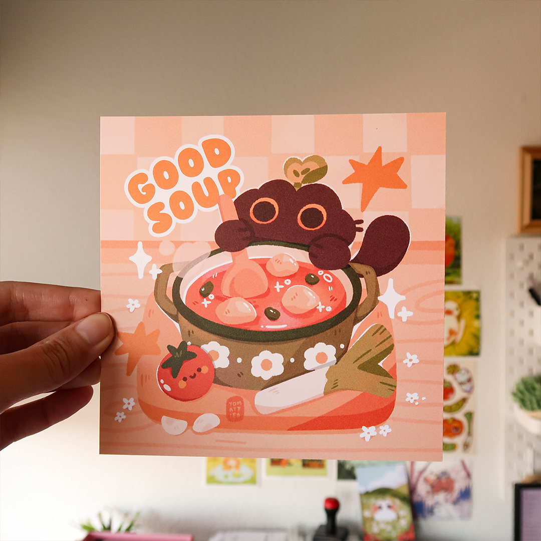 Good Soup Art Print