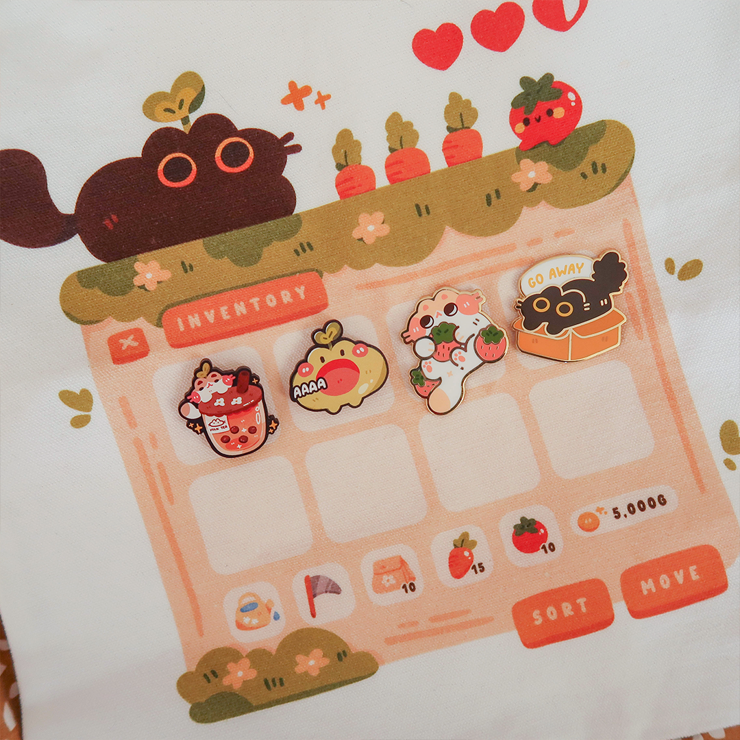 Cozy Game Inventory Tote Bag