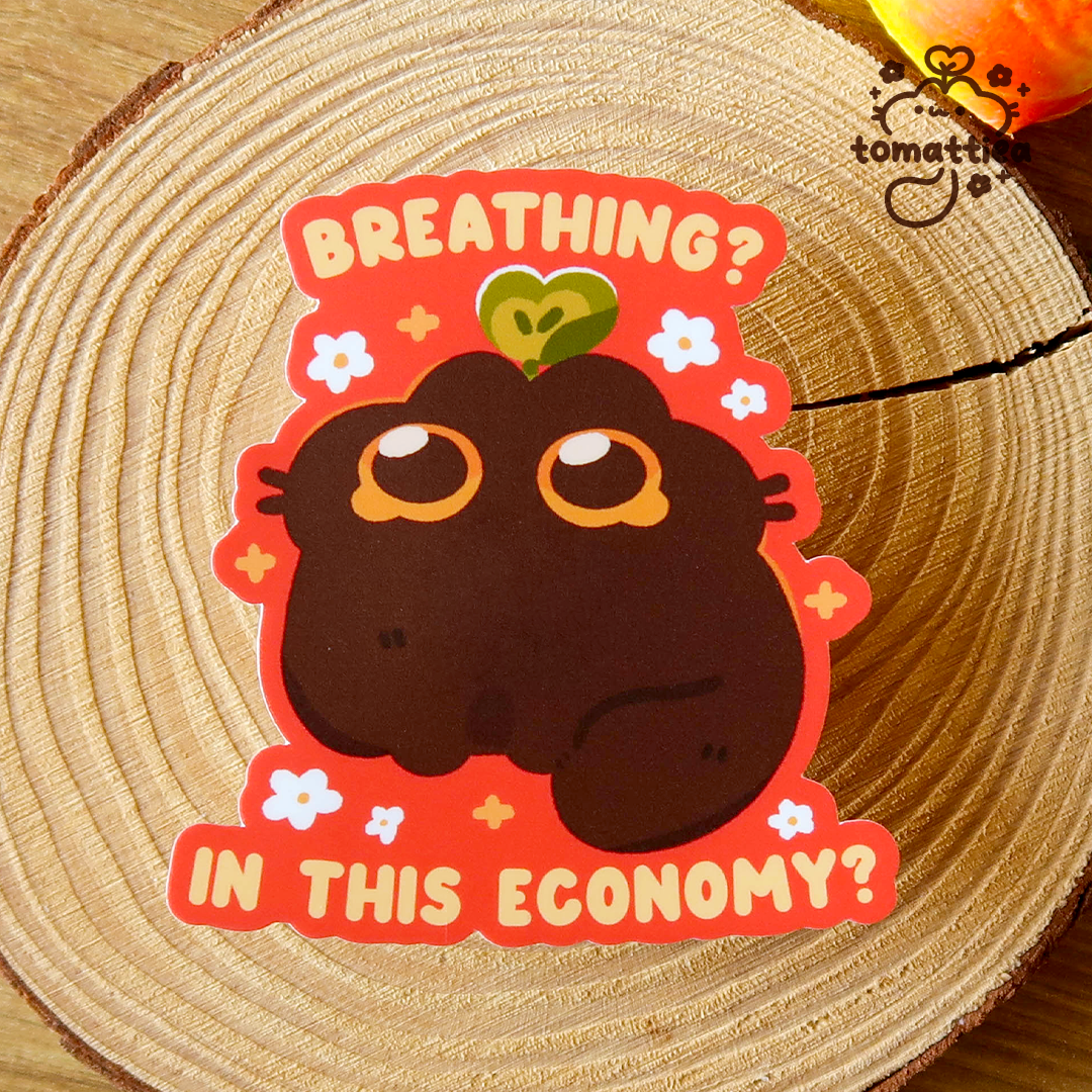 In This Economy Vinyl Diecut Sticker