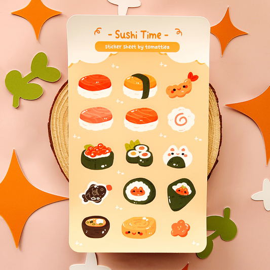 Sushi Time Sticker Sheet