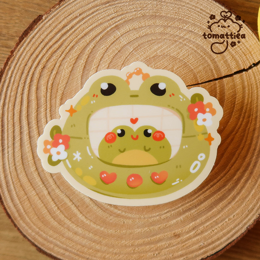 Tamafroggo Vinyl Diecut Sticker